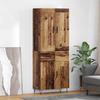 Highboard Reclaimed Wood Look 27.8 x 13.4 x 70.9 in (L x W x H) Particleboard