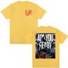 Korn Tour 2026 Merch Maglietta Regali per Fan Band Metal Gothic Rock Top Unisex Donna Cotone Oversize Y2K Manica Corta Maglietta Streetwear