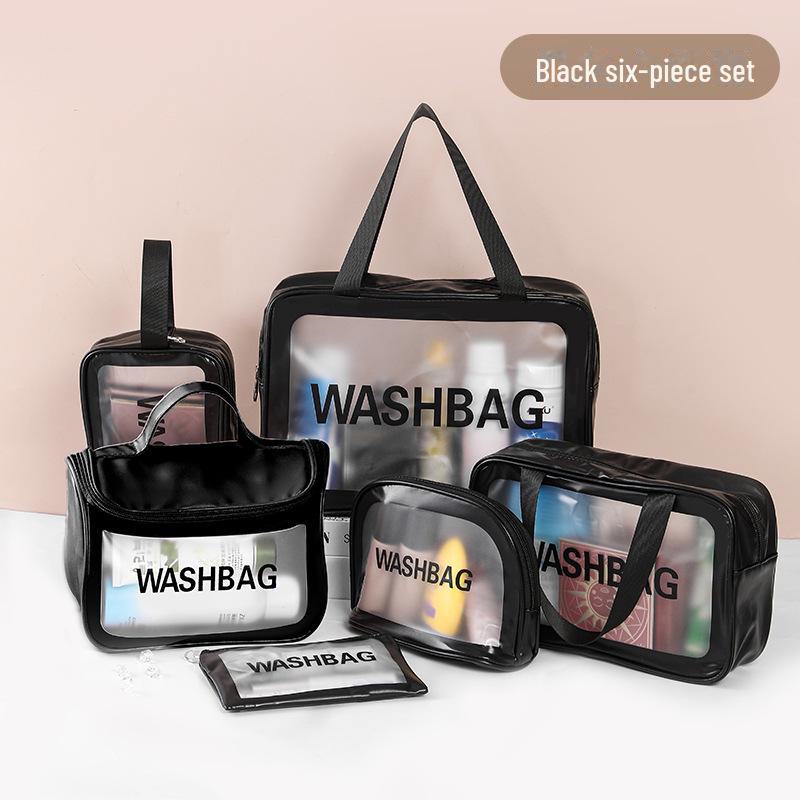 Large Capacity Waterproof PVC Travel Toiletry Bag - Cross-Border Cosmetic & Swim Storage