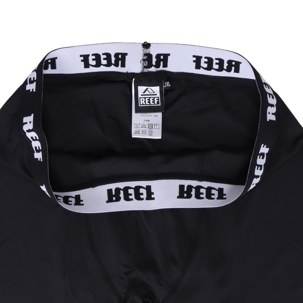 Leaf Surf Full Leggings Herren Lange Tights, Schwarz (SCHWARZ).