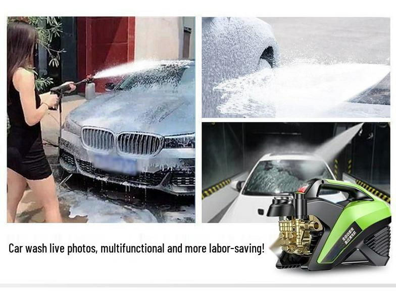 High-Power Adjustable Pressure Automatic Car Washer Cleaner