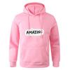Autumn Teens Long Sleeve Black Gray Hooded Sweatshirt Hoodie Sportswear