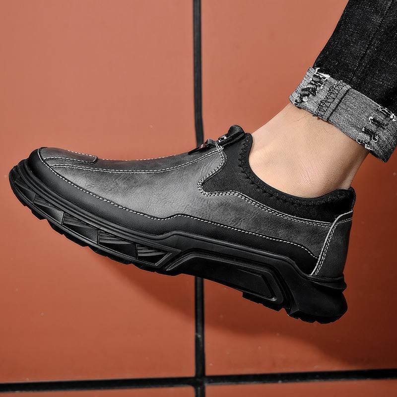 Модная весенне-осенняя повседневная мужская обувь 2025 Новая мужская обувь — фото 3