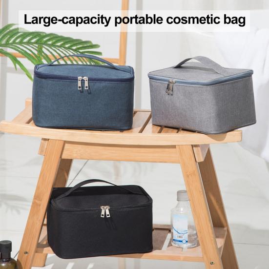 Cosmetic Bag Anti-static Waterproof Oxford Cloth Professional Cosmetic Makeup Bag Organizer for Home