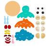 DIY Felt Emoji Stickers for Kids – Cute Non-woven Face Puzzle with Changeable Expressions