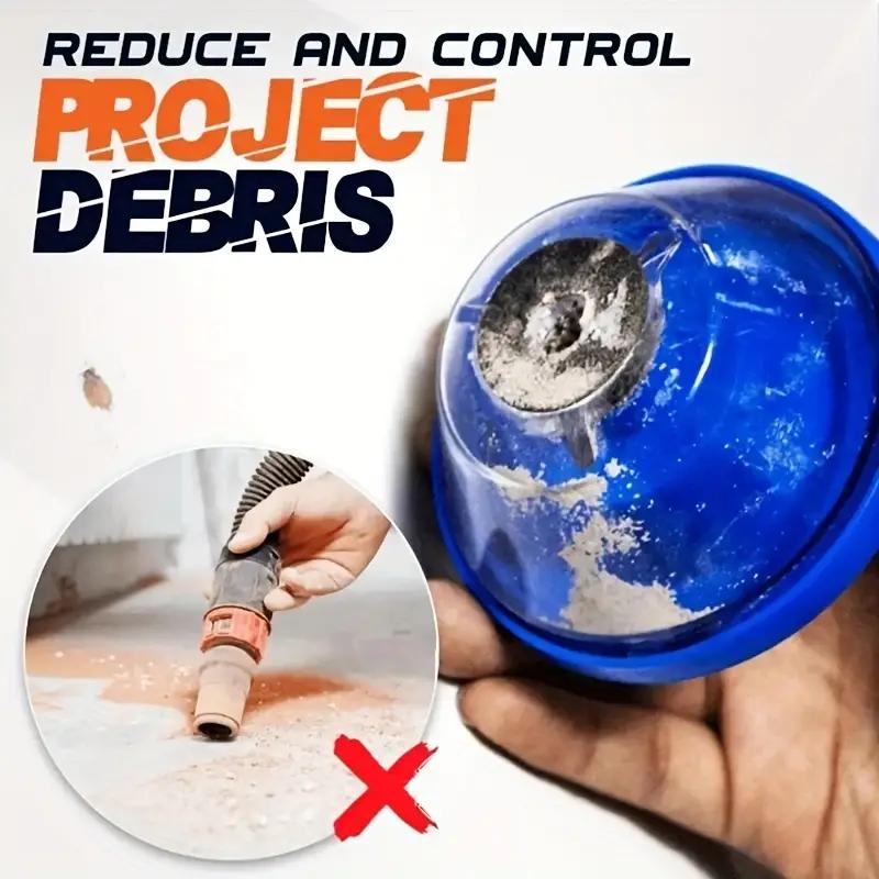 1pc Hand Electric Drill Dust Cover, Impact Drill Dust Catcher, Hole Puncher, Dust-proof Electric Hammer, Dust Bowl Dust Catcher, Dust Catcher Artifact