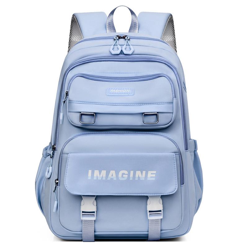 Oxford Cloth Girls School Backpack With Breathable Design For Middle School Students