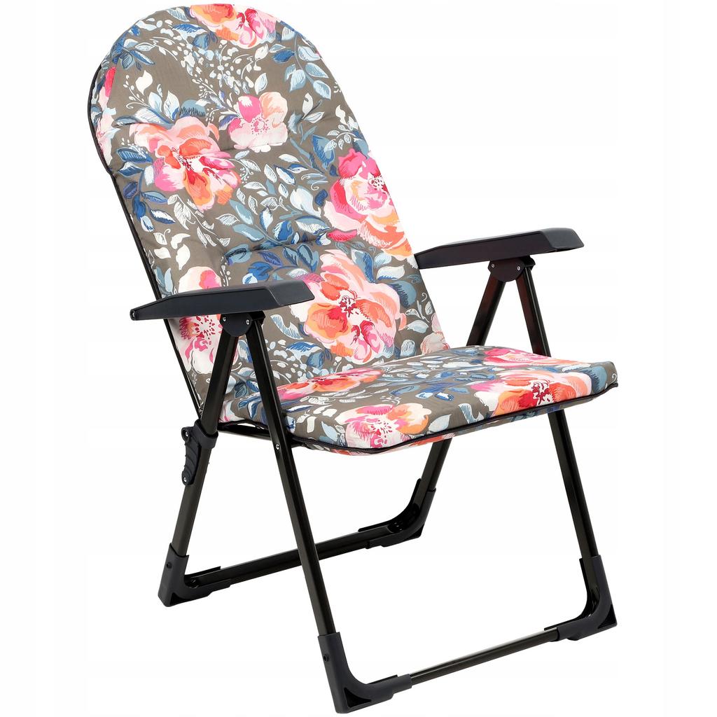 KADAX Garden Beach Chair Adjustable 110kg