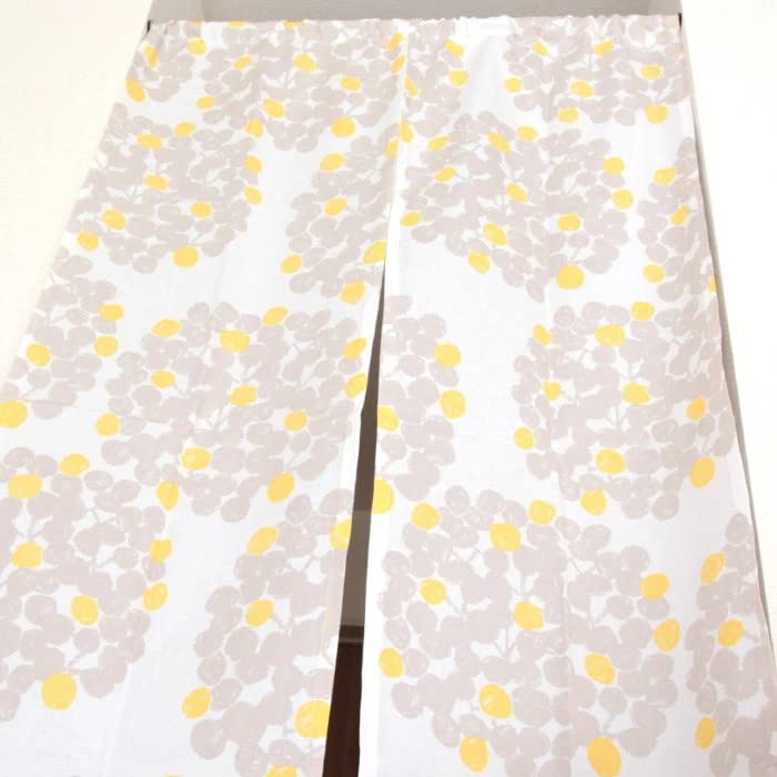 

QUARTER REPORT Плавающая скандинавская штора W85 x H170см, Длинная, Дизайн, (песок) песочный