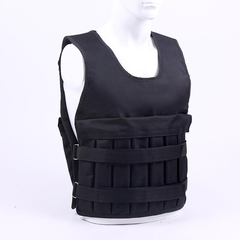 Nastavitelná zátěžová fitness vesta pro běh a trénink - Prodyšný design s pískovými vaky