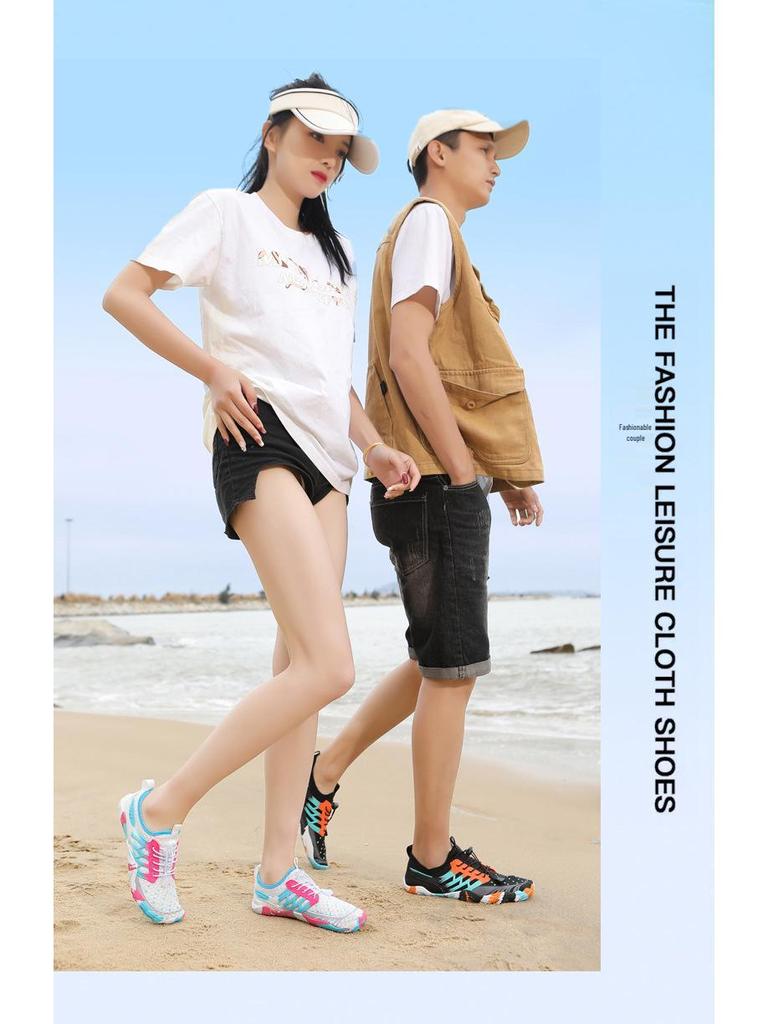 Unisex Sneldrogende Vijfvingerschoenen: Veelzijdig voor Wandelen, Strand, Fitness en Binnenactiviteiten