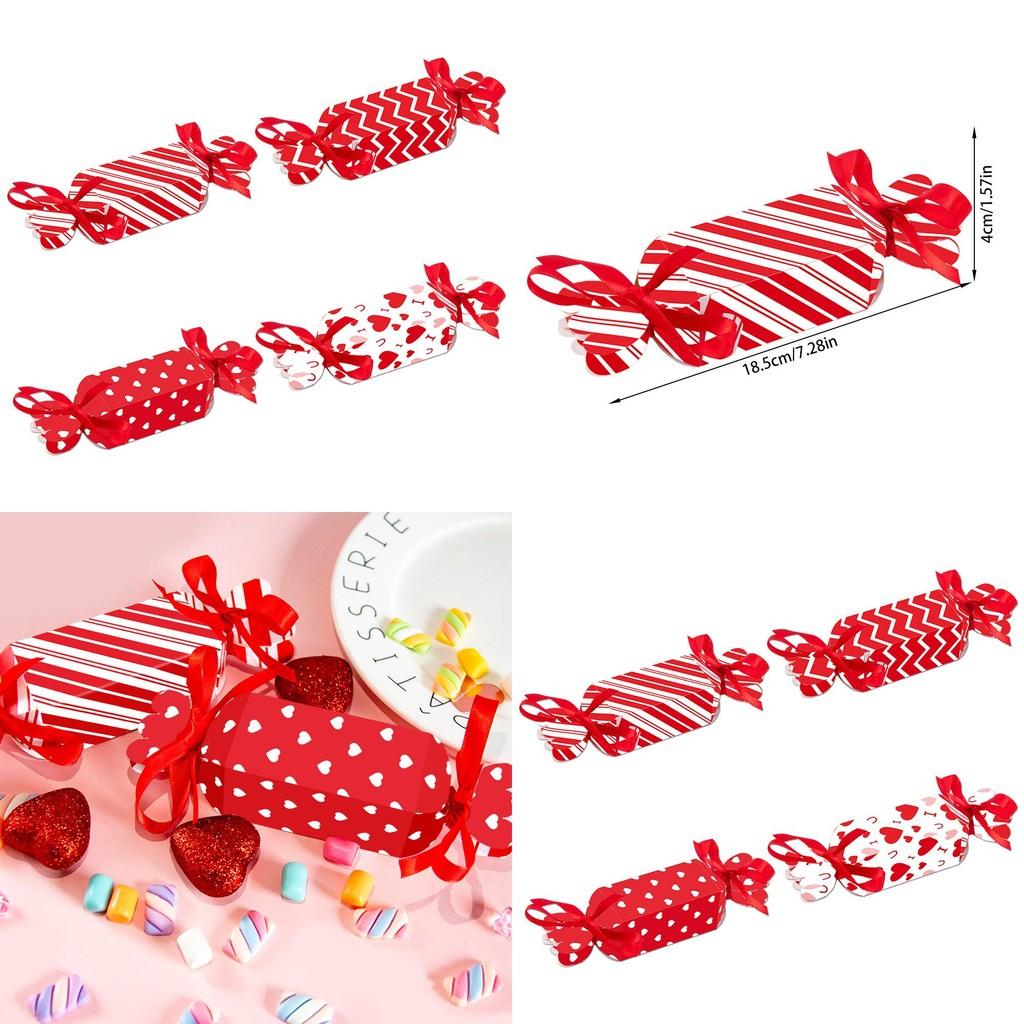 Valentines Day Candy Shape Snack Packaging Box Party Decor Set With Paper Material For Celebrations