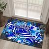Real Sociedad FC Design Crystal Velvet Carpet Cozy Non?Slip Printed Rug For Bedroom Living Room Entrance