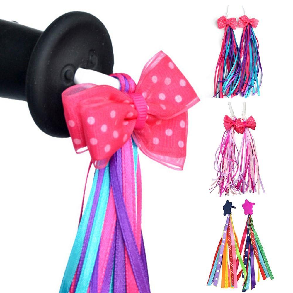

Scooter Parts Bike Bicycle Decoration Bicycle Basket Streamers Tassel Tricycle Handlebar Tassels