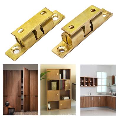 Pestillo de cierre Superficie lisa Seguridad a prueba de herrumbre Pargo de puerta de cocina con tornillos gratis Conexión de gabinete Pargo de puerta grueso de fácil instalación para el hogar