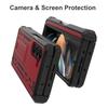 For Samsung Galaxy Z Fold 5 Heavy Duty Case with Pen Holder Kickstand Camera & Screen Protection Anti-drop Full Cover
