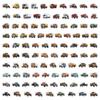 50/100 Sheets of Vehicle Stickers: Waterproof Decals for Phones, Water Bottles, and Children's Scrapbooks