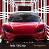 Tesla Model 3/3+/Y/S/X Rear Tail Logo 3D Sticker Modification Accessory