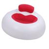 Inflatable Chair Comfortable Supportive Heart Shape Decorative Plush Chair for Bedroom Living Room