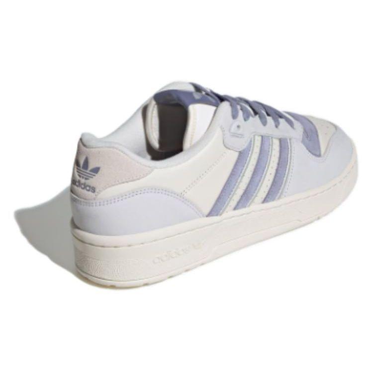 Adidas Originals Rivalry Low Simple Daily Low-Top Skate Shoes Women Sneakers White Purple IH0502
