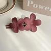 Frosted Flower Hair Clip Claws Matte Hair Claw Clips for Women Girls Thin Thick Curly Girls Kids Hair Accessories Barrettes