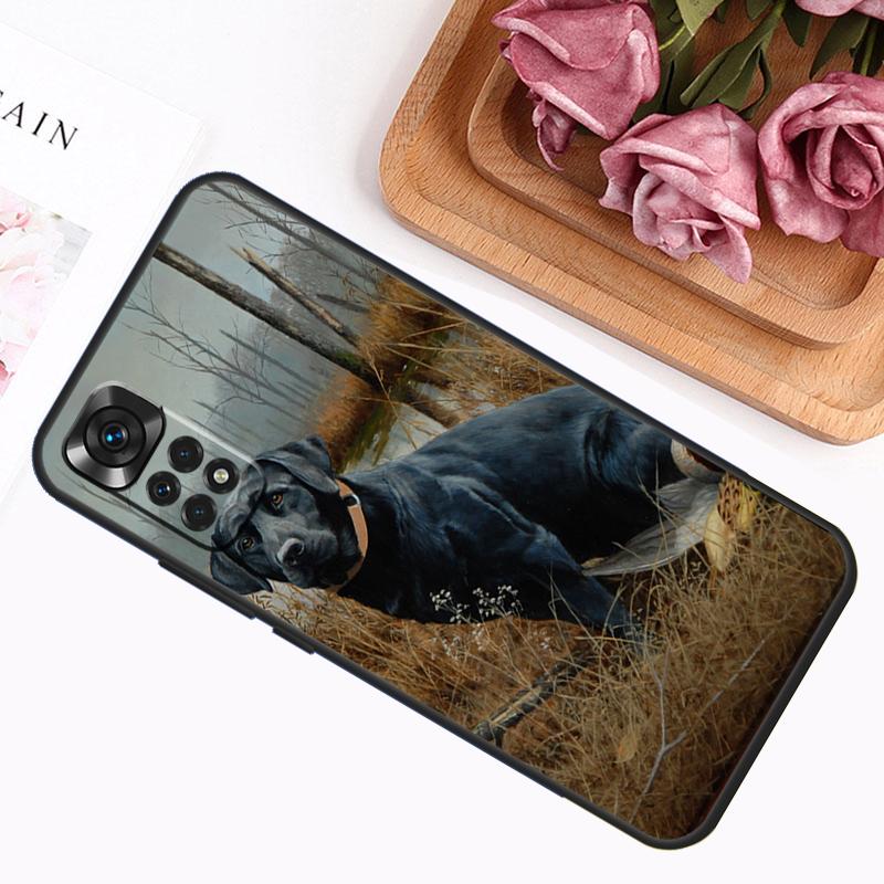 Labrador Puppy Dog Case For Xiaomi Redmi Note 12 8 9 10 11 Pro Note 12S 11S 10S 9S 9A 9C 9T 10A 10C 12C Cover