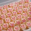 2PCS Small Candles Scented for Wedding Decoration Heart  Pink Blossom Baby Christening Tealight Candle Mini Flavoring Souvenir