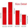 Valentine's Day Red/White/Pink Heart Pattern Table Runner Soft Party Dining Decorations Tablecloth for Dining Tea Table TV Stand