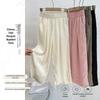 Chenchenma Girls' New Chinese Style Bamboo Wide-Leg Anti-Mosquito Pants