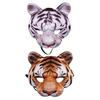 כיסוי פנים דקורטיבי ריאליסטי מ-EVA צורת טיגריס חמוד להאלווין אביזרי מסיבה