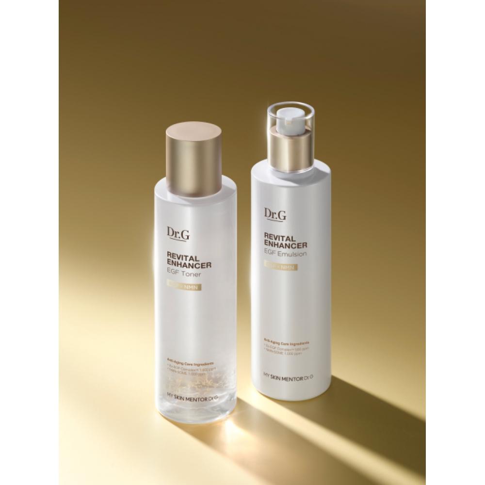 Набор: Тонер и Эмульсия Dr.g Revital Enhancer с EGF FREE