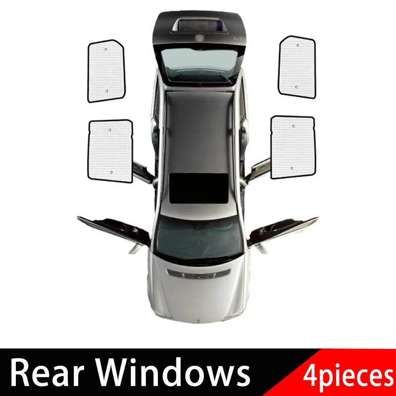 For Land Rover Discovery 4 Accessories L319 LR4 2009~2016 Window Sunshades Thermal Ulation Windshield Anti-UV Car Accessories