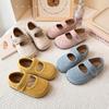 French retro girl sweet 2025 spring and autumn girl Mary Jane leather shoes women's treasure round head soft sole casual shoes