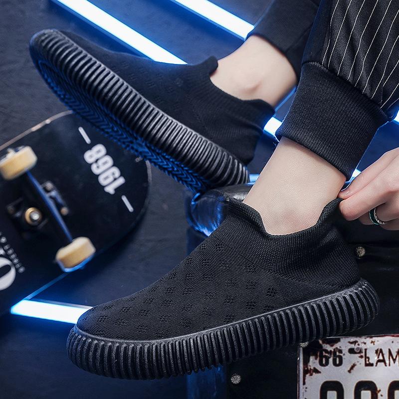 Spring 2025 new breathable loafers men's Doudou men's shoes Korean version fashion casual shoes youth trend shoes