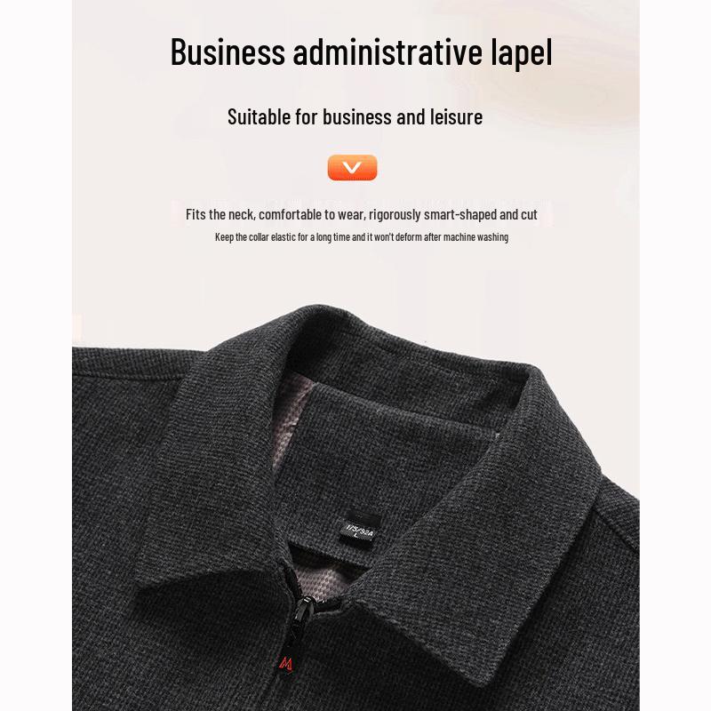 Pierre Cardin Men's Wool Blend Business Jacket