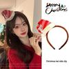 Christmas Red Bear Headband for Girls - Comfortable Party Accessory and Princess Decoration