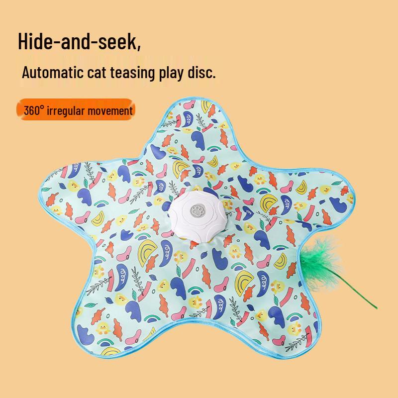 Cat Teaser Hiding Toy: Anti-Scratch, Self-Entertainment, Decompression for Cats