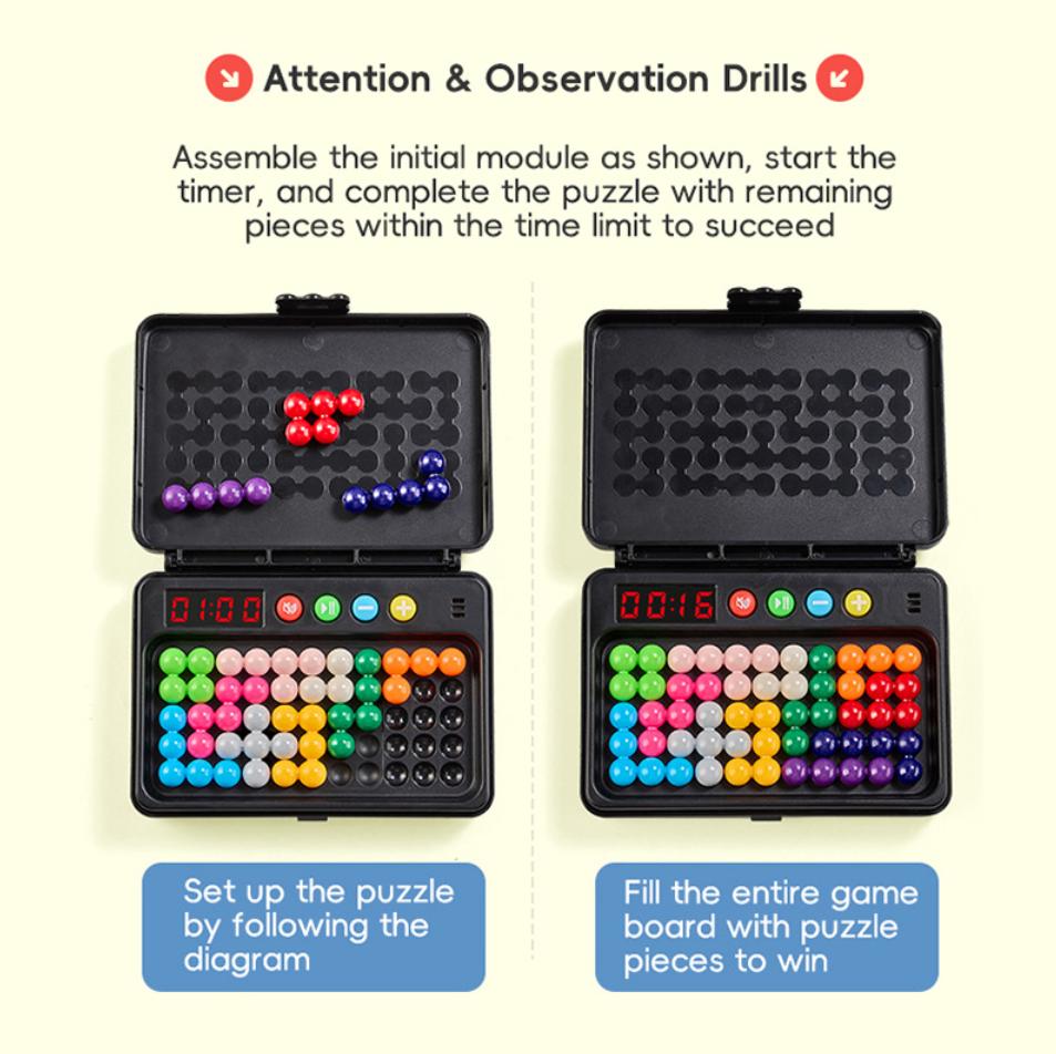 Educational Insights Kanoodle 3D Brain Teaser Puzzle Brain Games For Kids And Adults Smart Travel Games Stuffers For Kids Toys