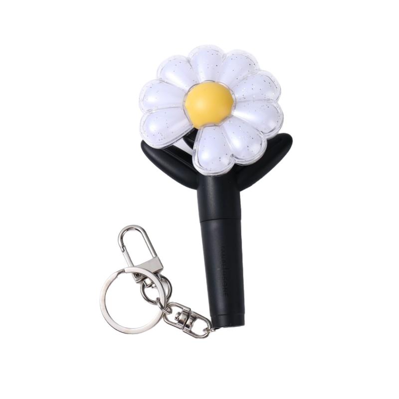 

Mini Daisy Lightstick Keychains Glow Acrylic Support Stick Key Ring Pendant Accessories Gd Fans Gifts Collection