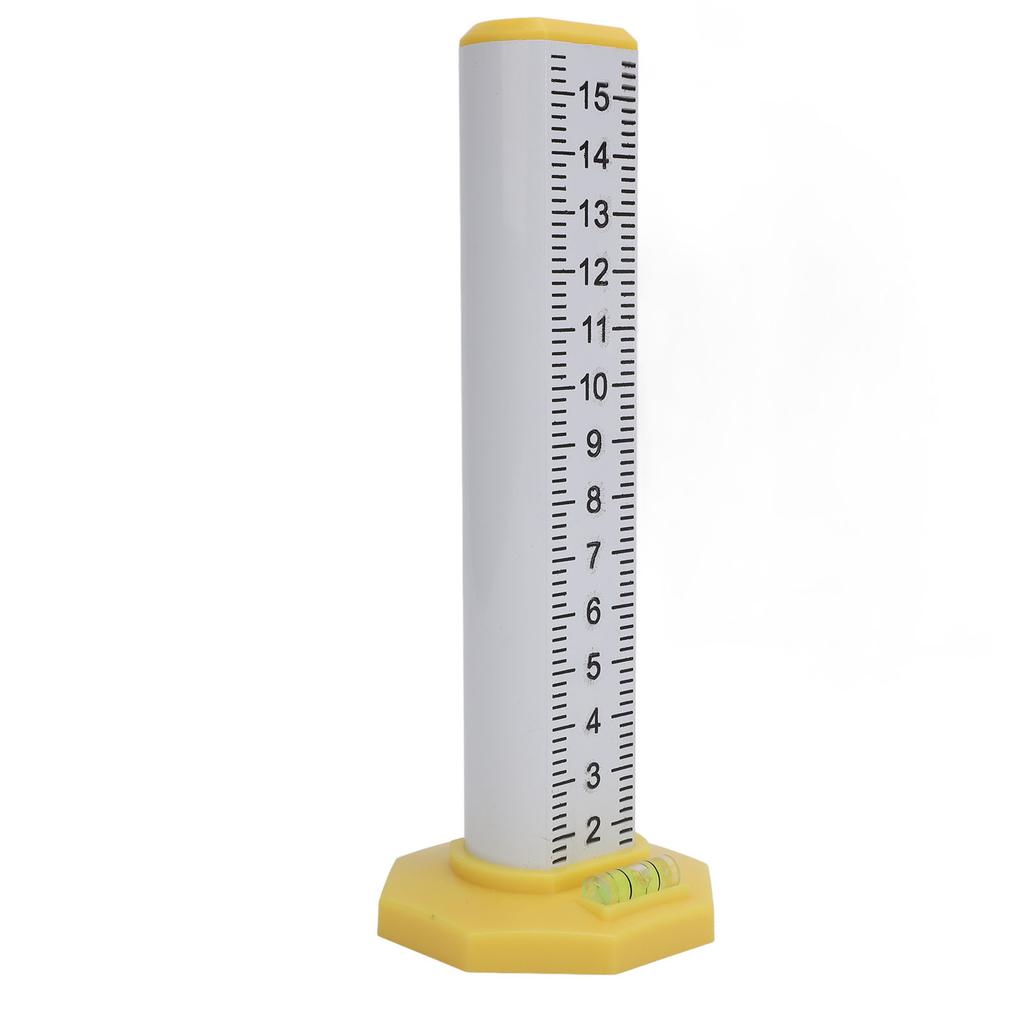 Equal Height Ruler Accurate Double Sided Scale Thickened Rust Proof Gradienter Ruler for Indoor Outdoor