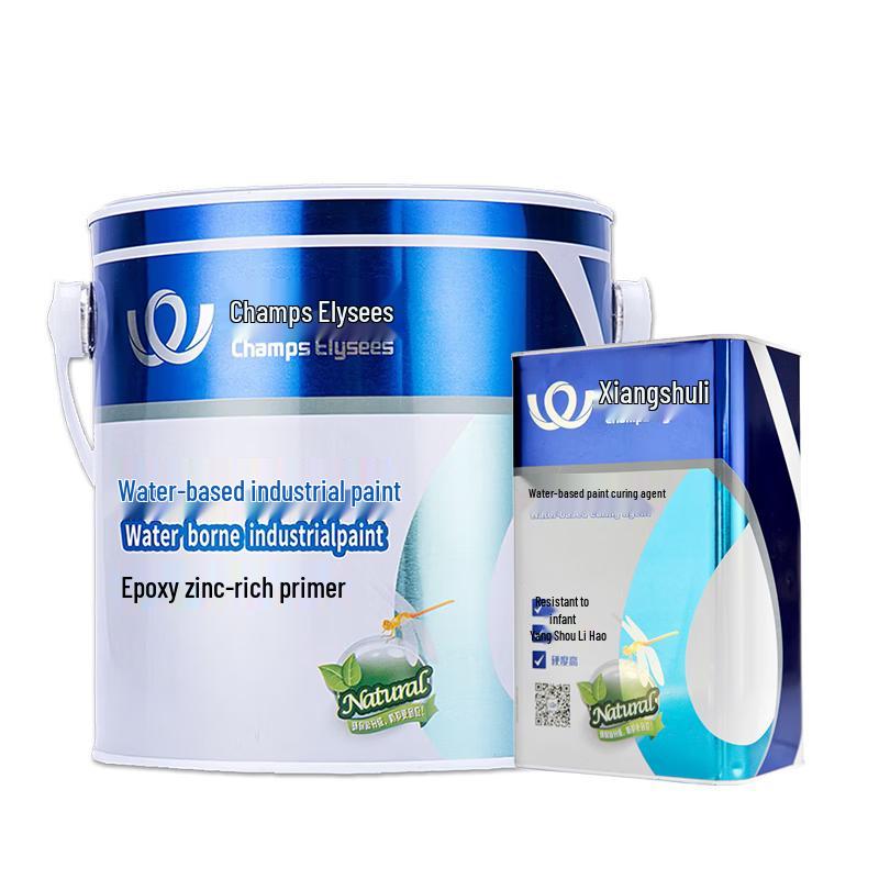 Champs-Élysées Waterborne Epoxy Zinc-Rich Anti-Corrosion Primer 2.7kg Primer + 0.3kg Hardener