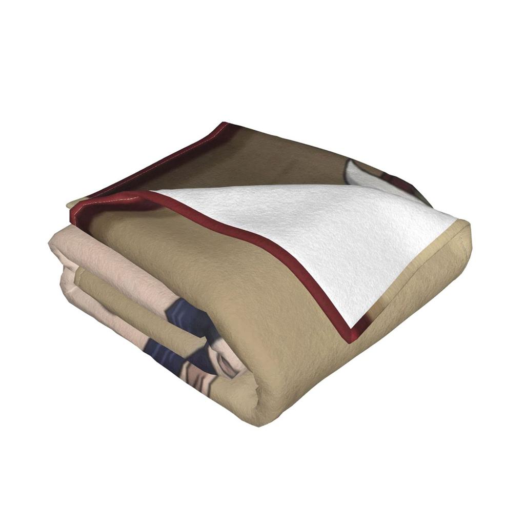 Golden Kamuy Fluffy Flannel Stylish Washable Throw Warm and Blanket, Blanket, All-Season Blanket, Cute, 100125cm (50"x40")