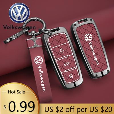 For VOLKSWAGEN VW Car Key Case Cover Holder Shell For Volkswagen VW CC Passat B6 B7 Passat 3C CC Maogotan R36 B5 B7L Protect Key
