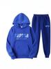 RAPSTAR Unisex Letter Print Fleece Two-Piece Hooded Sweatshirt Set