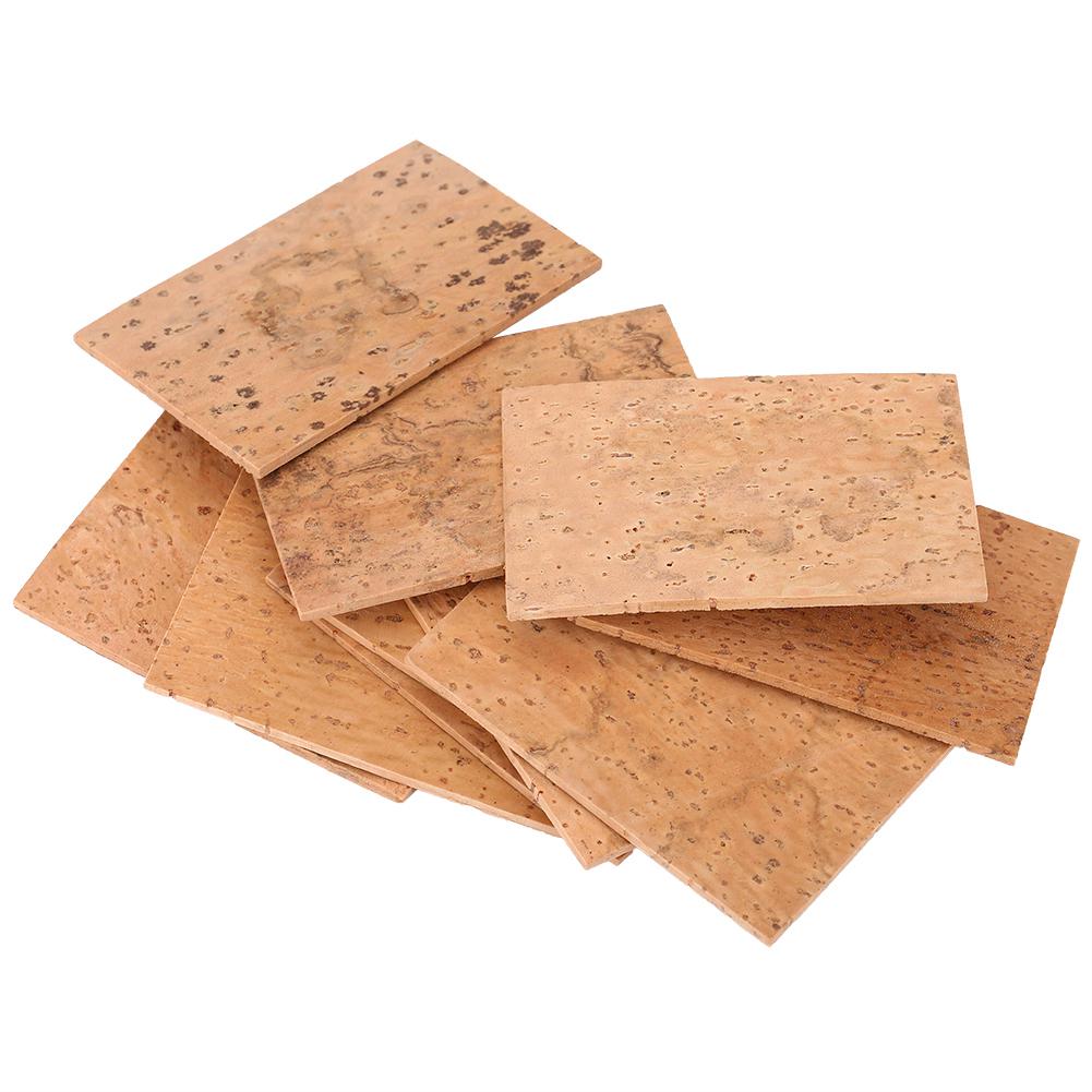 Crisis 10PCS Sax Cork Durable for Alto//Soprano Lightweight Accessoires pour Instruments 10PCS Saxophone Cork 10PCS Sax Cork Sheet