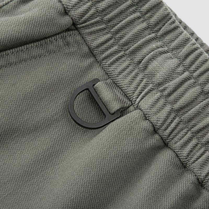 Semir Men's Winter Loose Tapered Cargo Pants with Drawstring