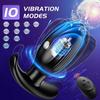 Electric Shock Anal Plug Vibrator Prostate Massager Wireless Buttplug 10 Vibrating & 3 Pulsed Modes Sex Toy