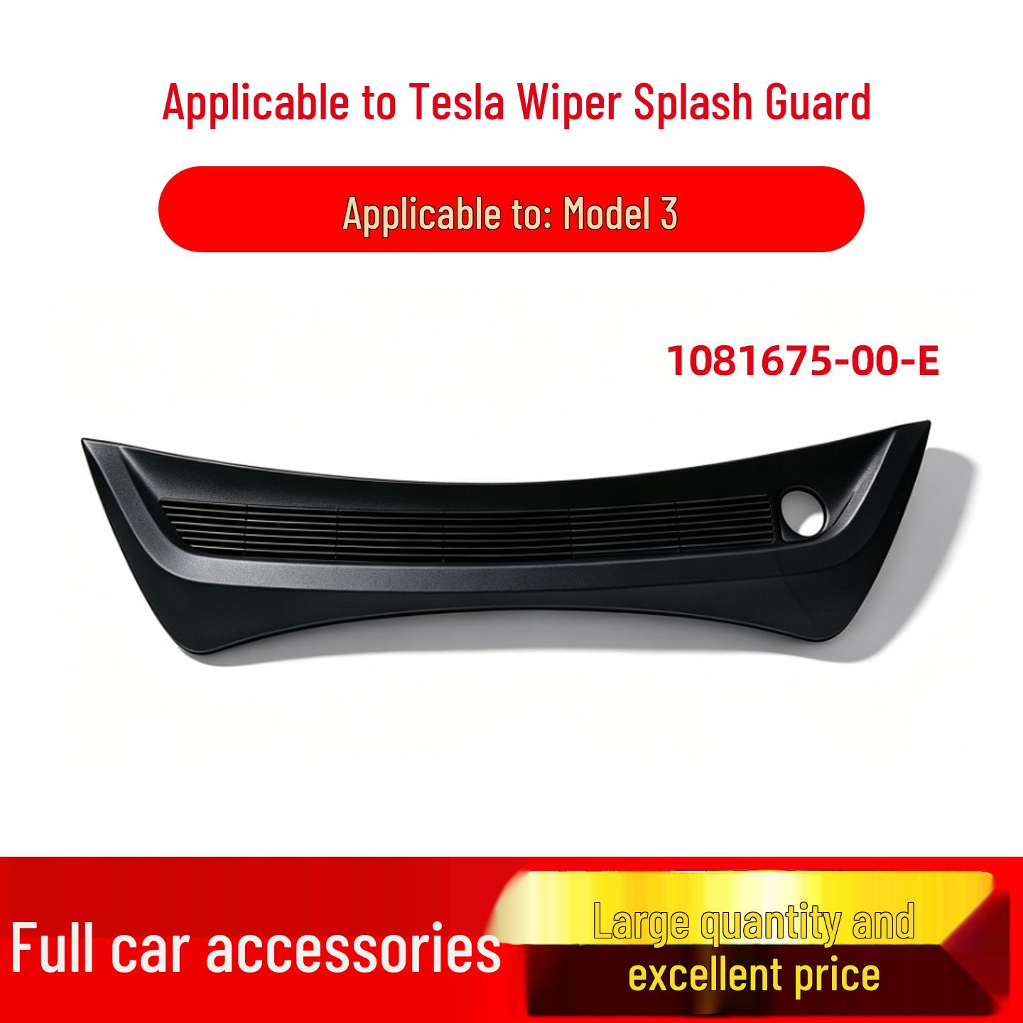 Tesla Model 3 Front Hood Wiper