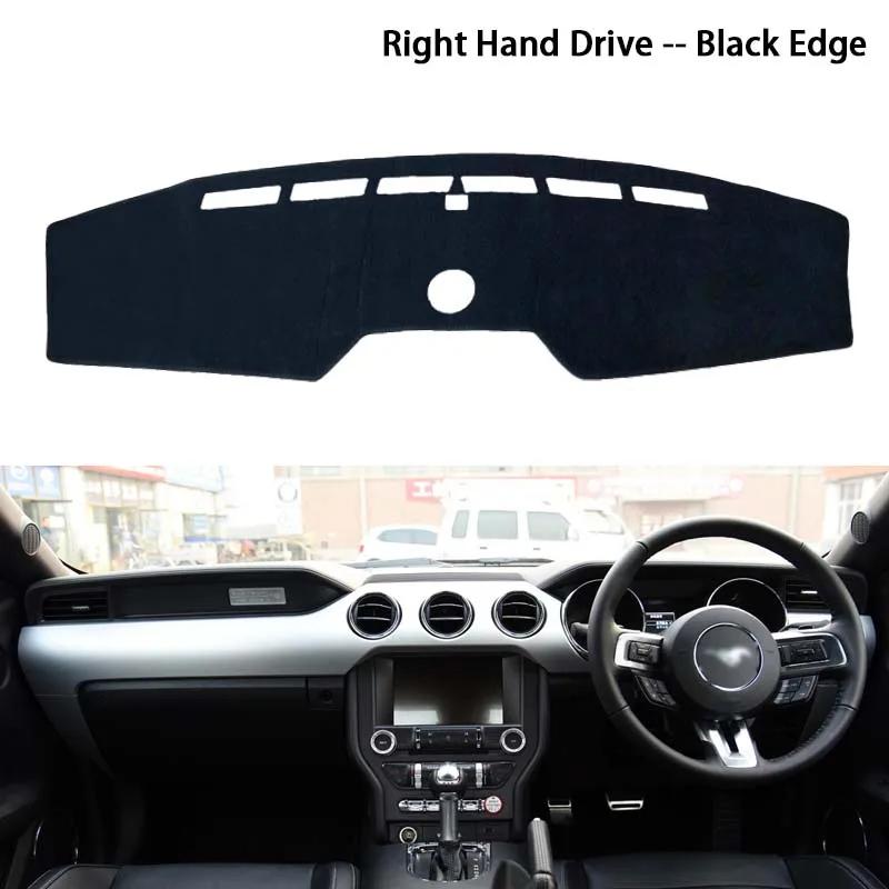 For Ford Mustang S550 2015~2022 Anti-Slip Mat Dashboard Cover Pad Sunshade Dashmat Car Accessories 2016 2017 2018 2019 2020 2021