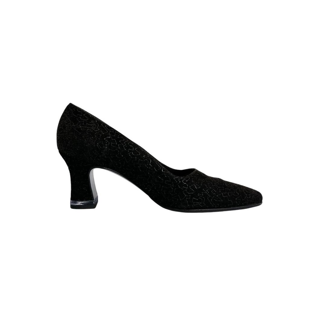 Salvatore Ferragamo 5 C Pumps Mid Heel Black Women Storage Box / Storage Bag Used